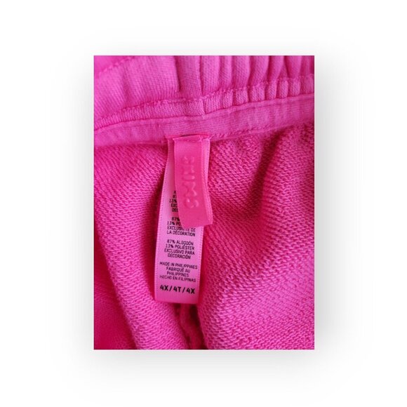 Skims French Terry Bubblegum Pink Shorts size 4x - Picture 6 of 10
